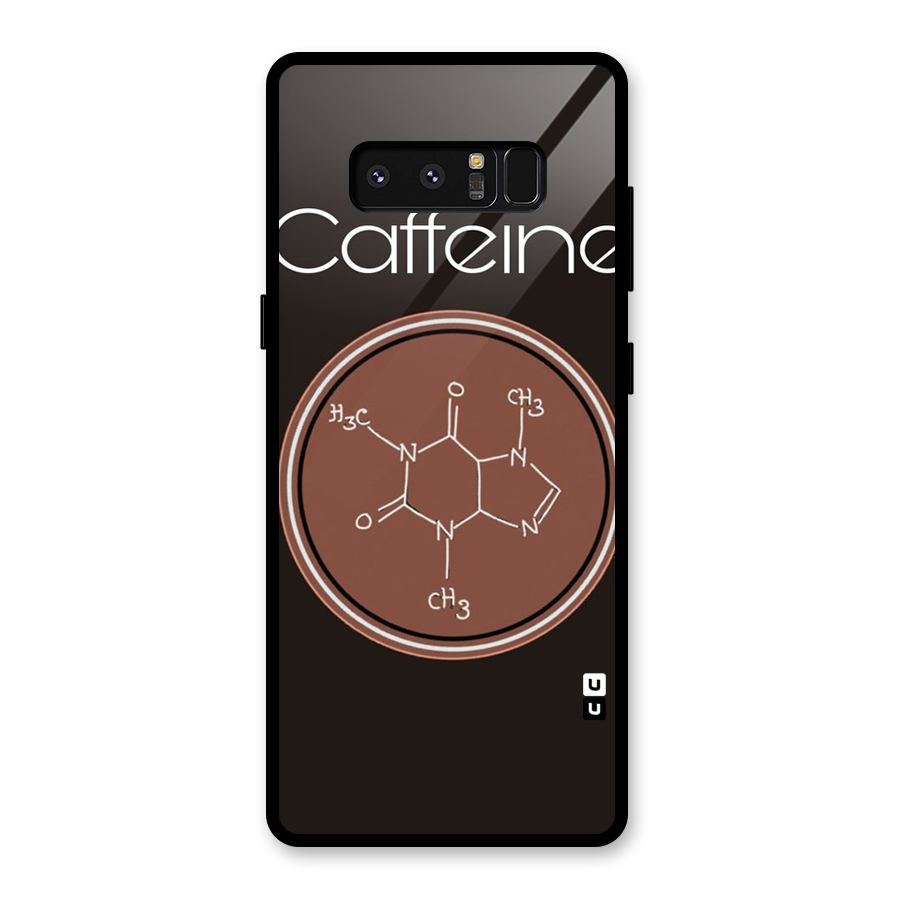 Caffeine Making Glass Back Case for Galaxy Note 8