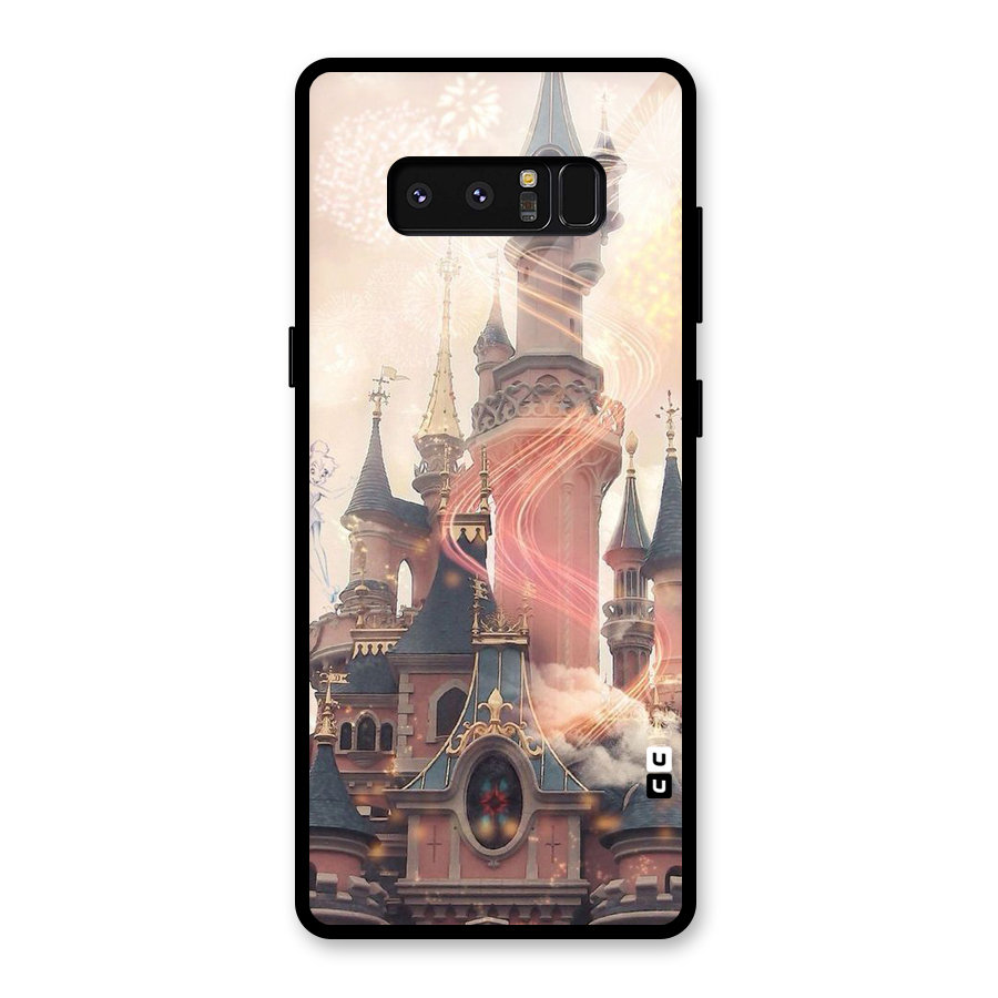 Castle Glass Back Case for Galaxy Note 8