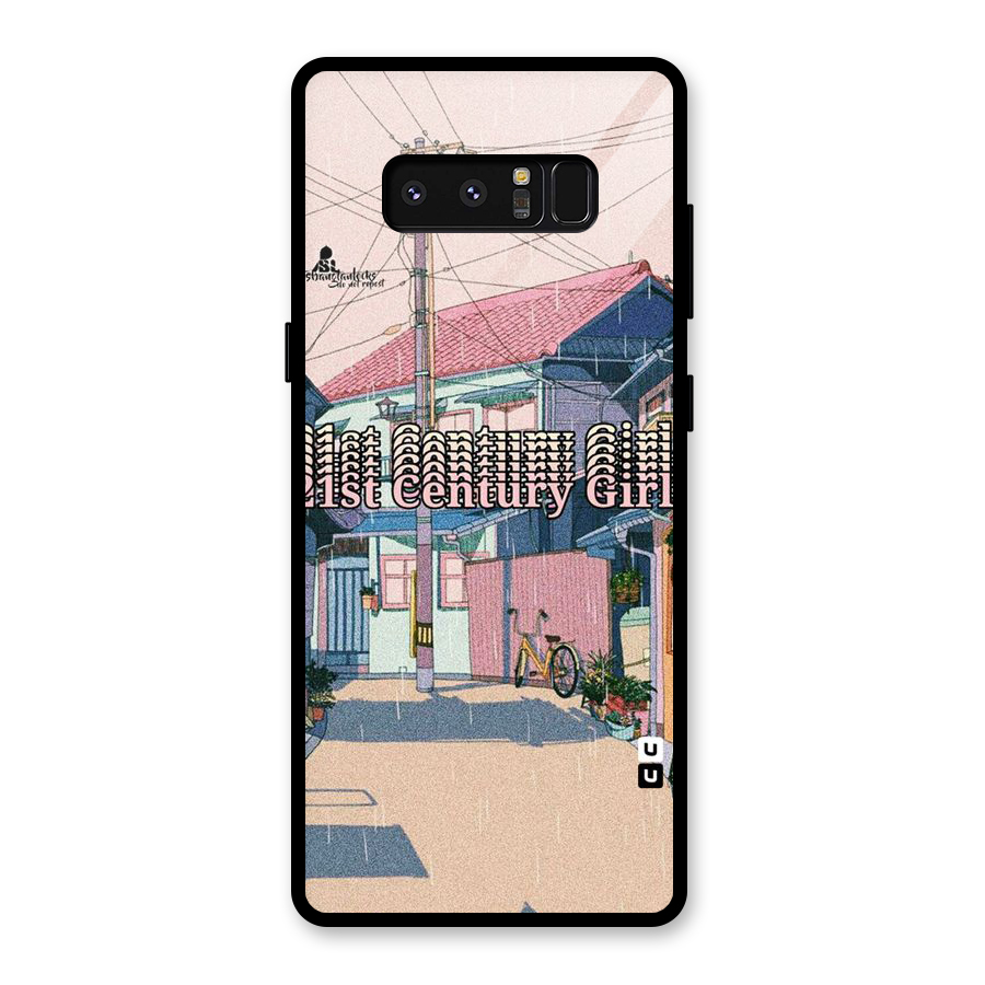 Century Girls Glass Back Case for Galaxy Note 8