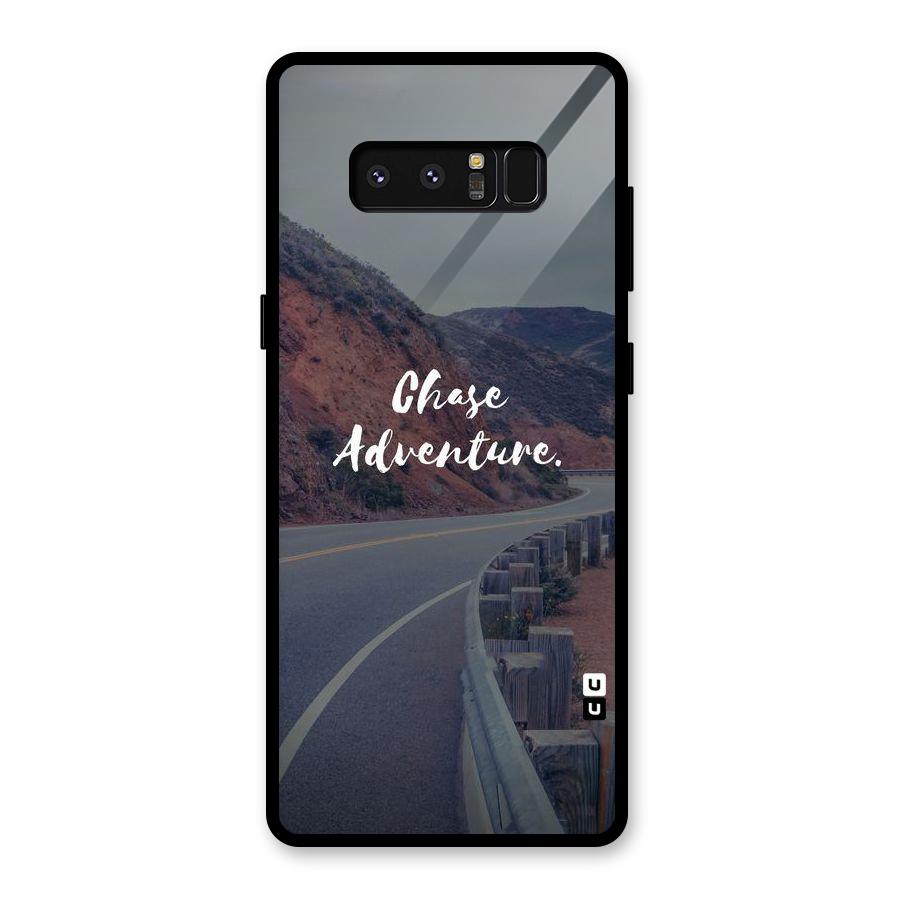Chase Adventure Glass Back Case for Galaxy Note 8