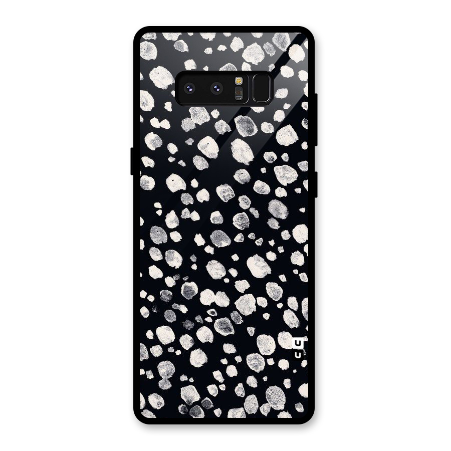 Classic Rocks Pattern Glass Back Case for Galaxy Note 8