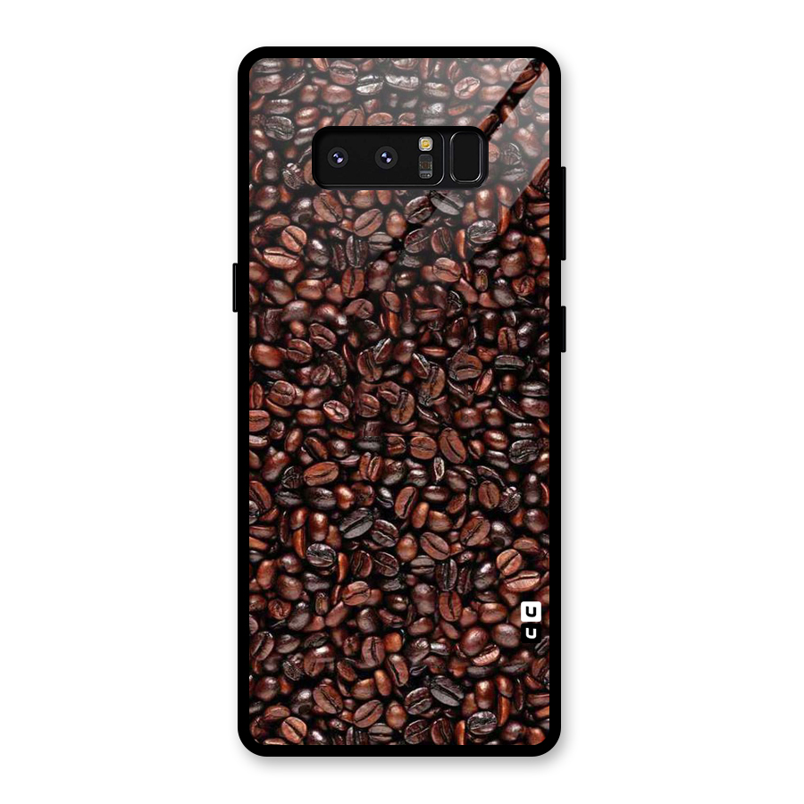 Cocoa Beans Glass Back Case for Galaxy Note 8