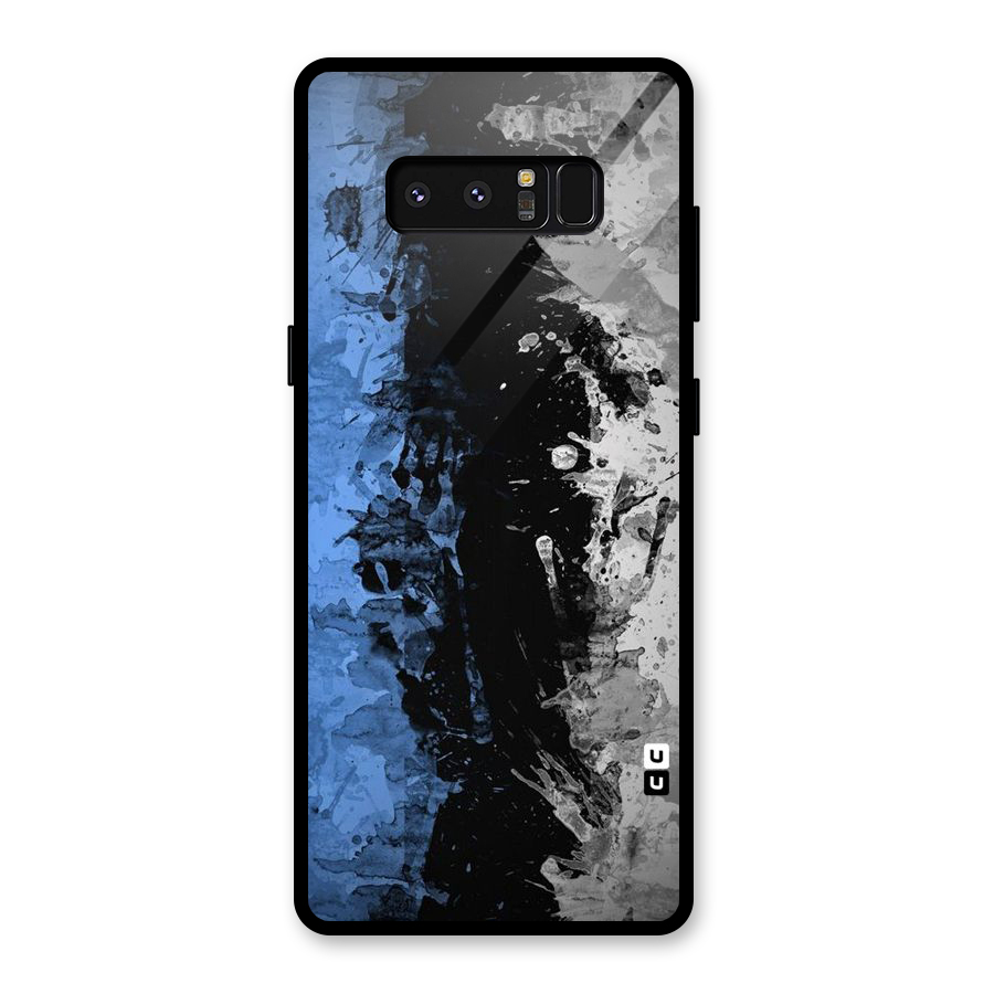 Dark Art Glass Back Case for Galaxy Note 8