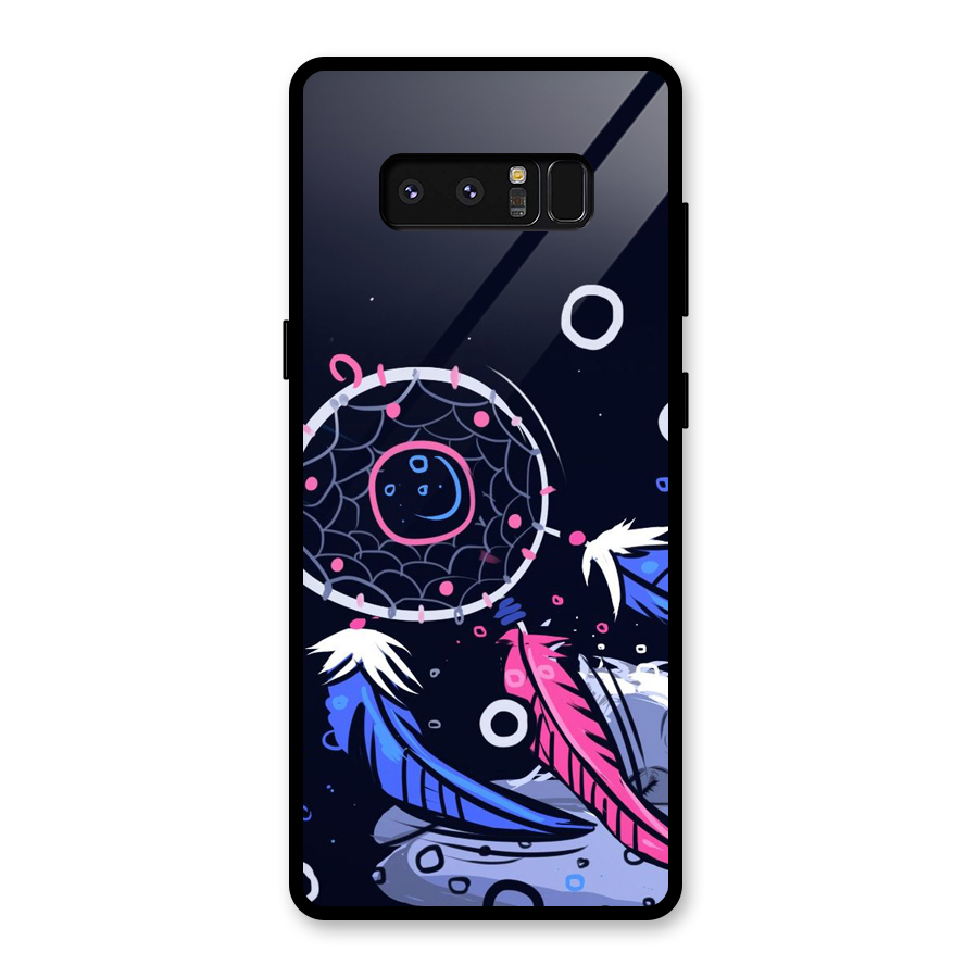 Dream Catcher Minimal Glass Back Case for Galaxy Note 8