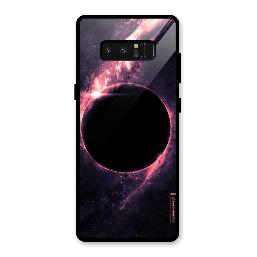 Exotic Design Glass Back Case for Galaxy Note 8