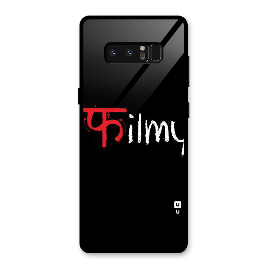Filmy Glass Back Case for Galaxy Note 8