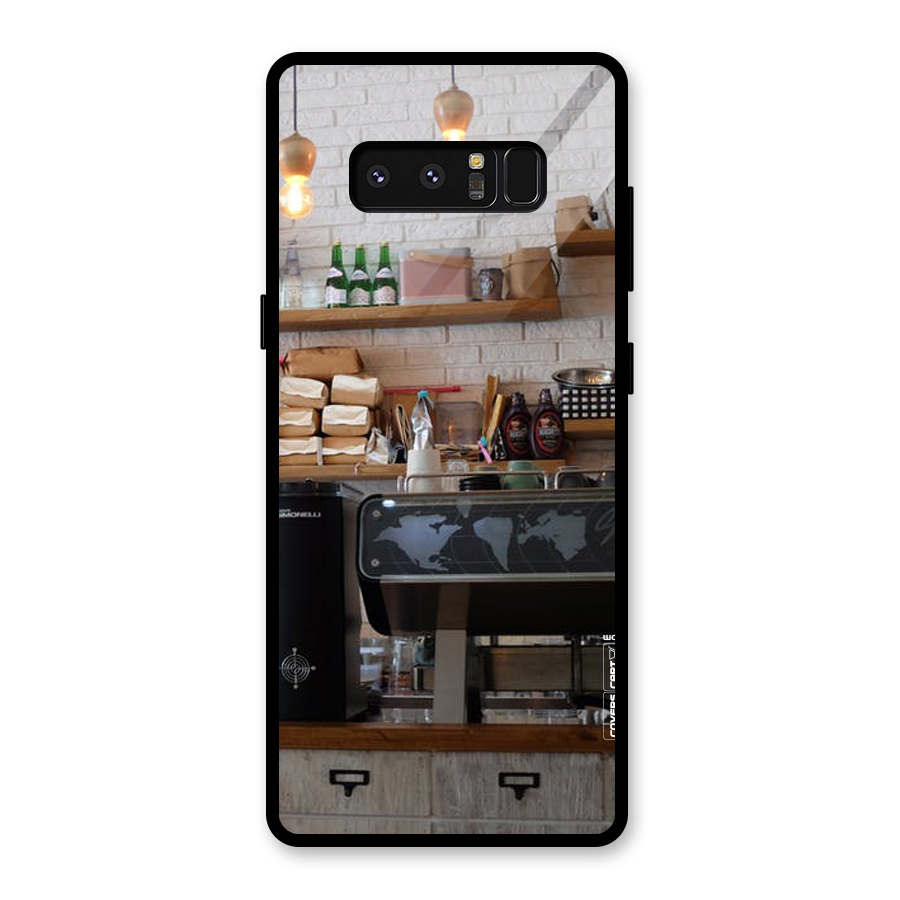 Fresh Brews Glass Back Case for Galaxy Note 8