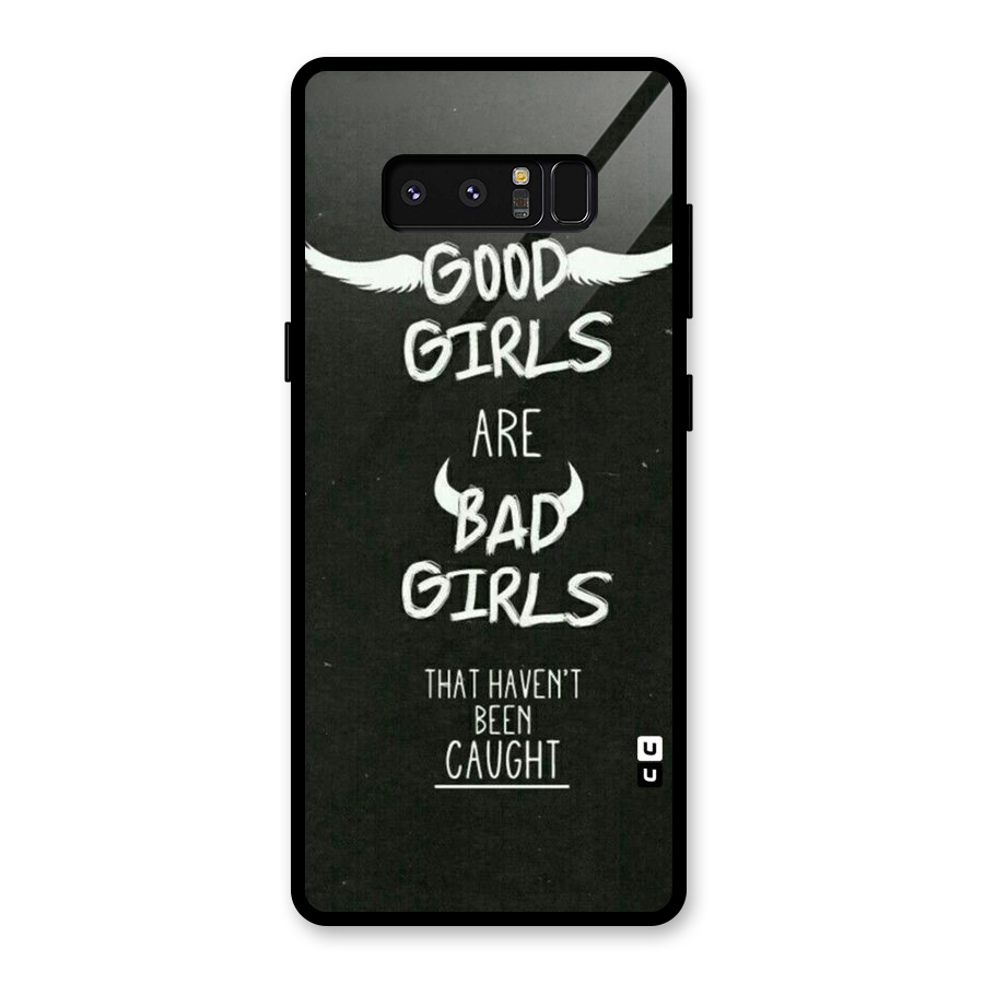 Good Bad Girls Glass Back Case for Galaxy Note 8