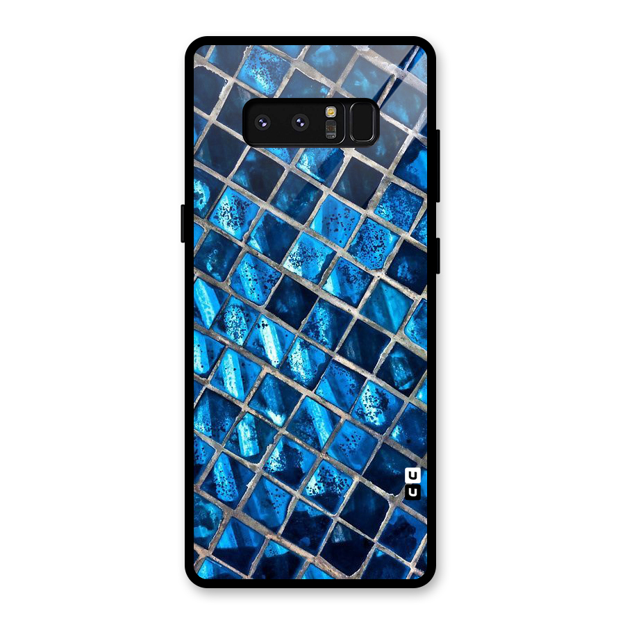 Home Tiles Design Glass Back Case for Galaxy Note 8