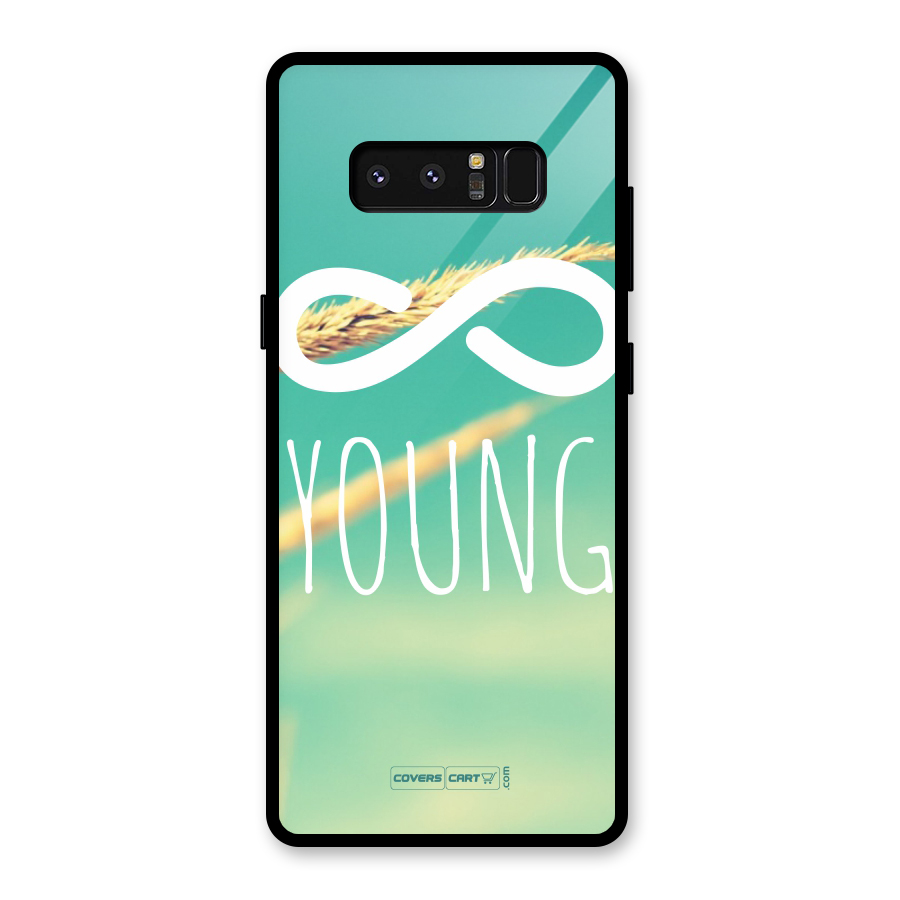 Infinity Young Glass Back Case for Galaxy Note 8