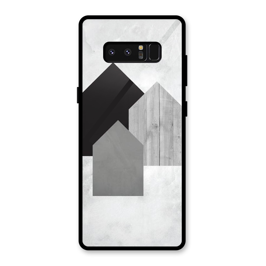 Marble Poster Glass Back Case for Galaxy Note 8