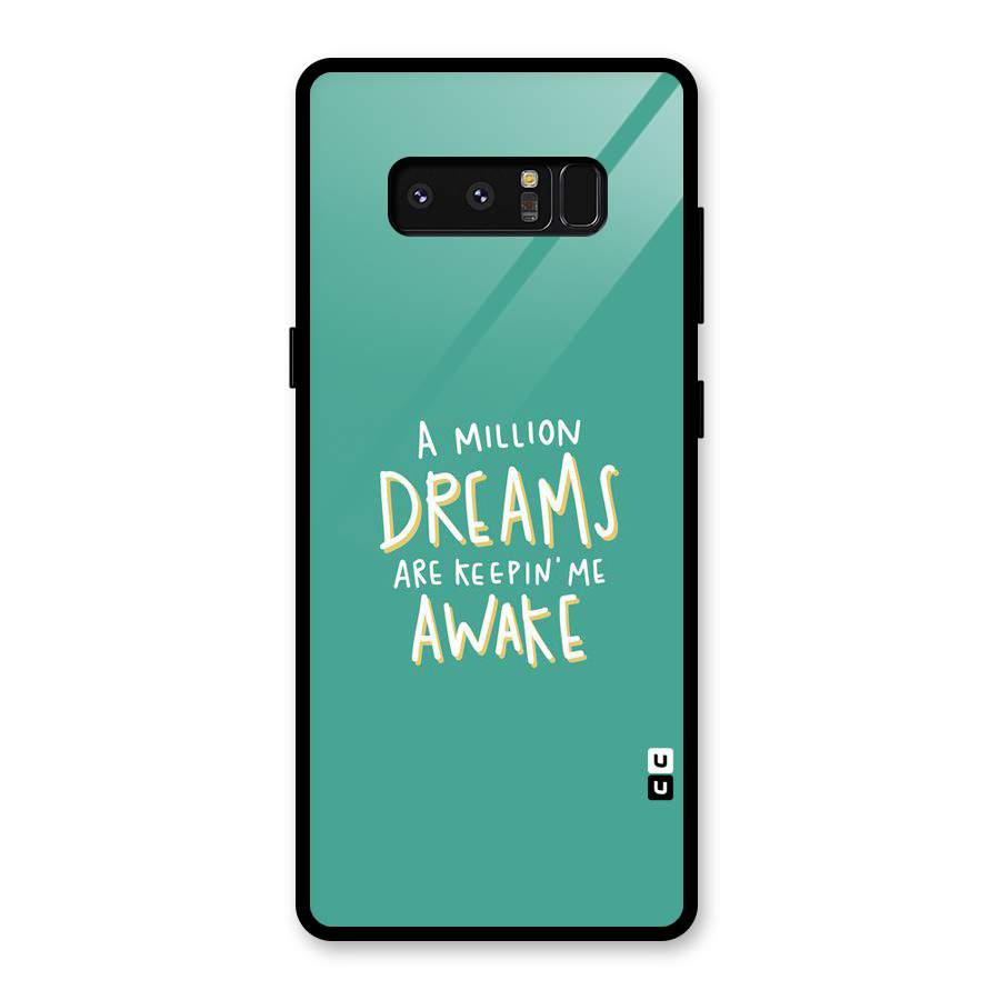 Million Dreams Glass Back Case for Galaxy Note 8