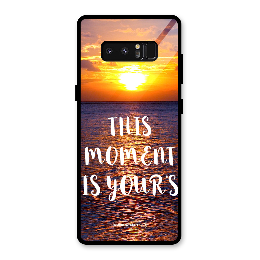 Moments Glass Back Case for Galaxy Note 8