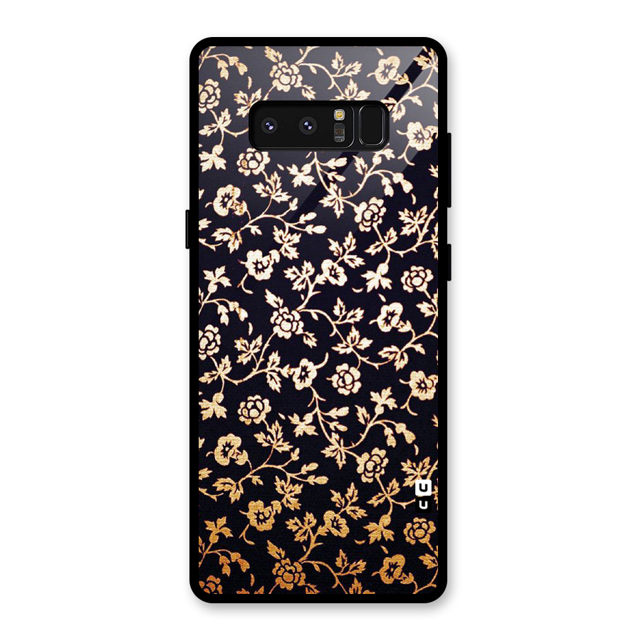 Most Beautiful Floral Glass Back Case for Galaxy Note 8