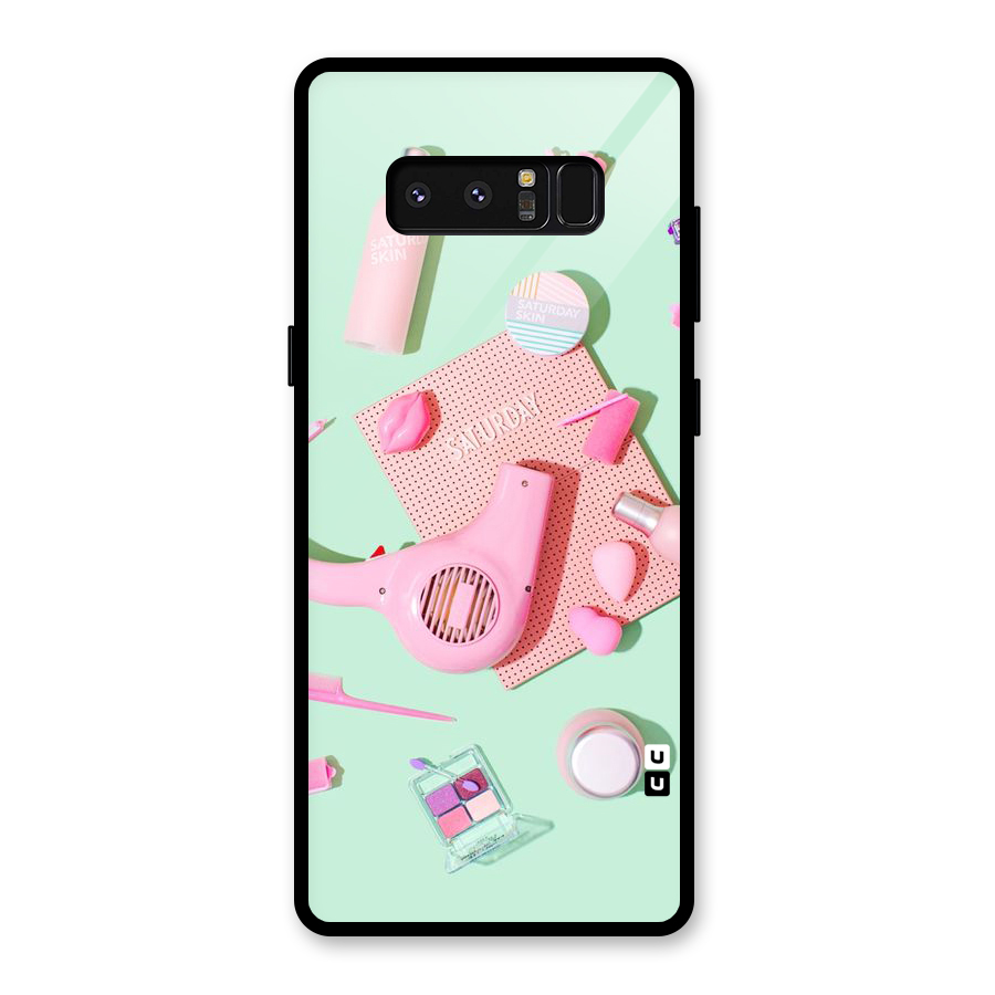 Night Out Slay Glass Back Case for Galaxy Note 8