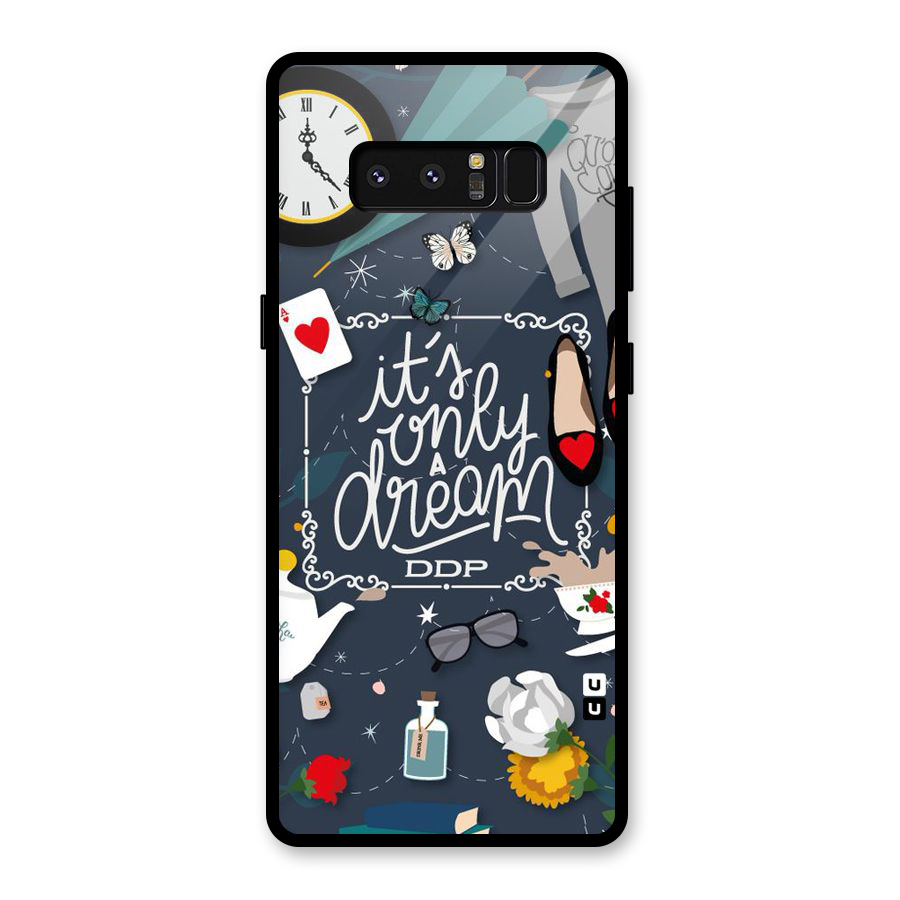 Only A Dream Glass Back Case for Galaxy Note 8