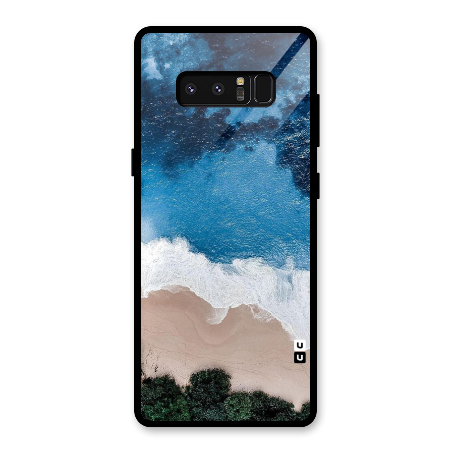 Seaside Glass Back Case for Galaxy Note 8