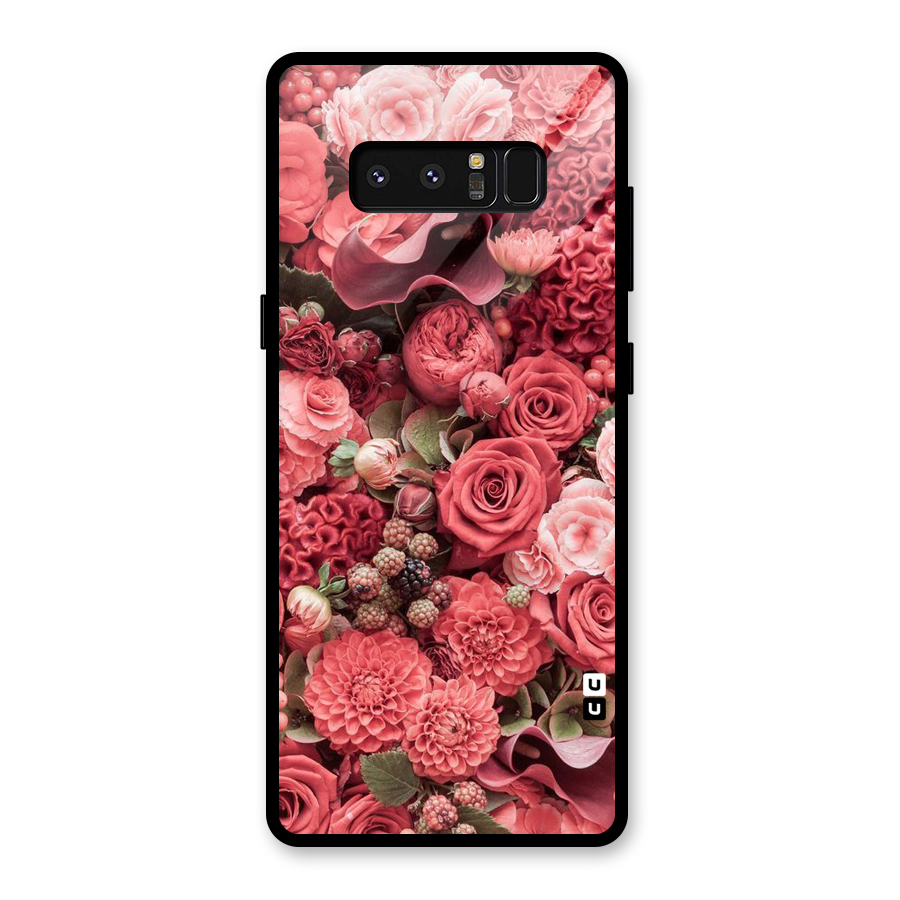 Shades Of Peach Glass Back Case for Galaxy Note 8