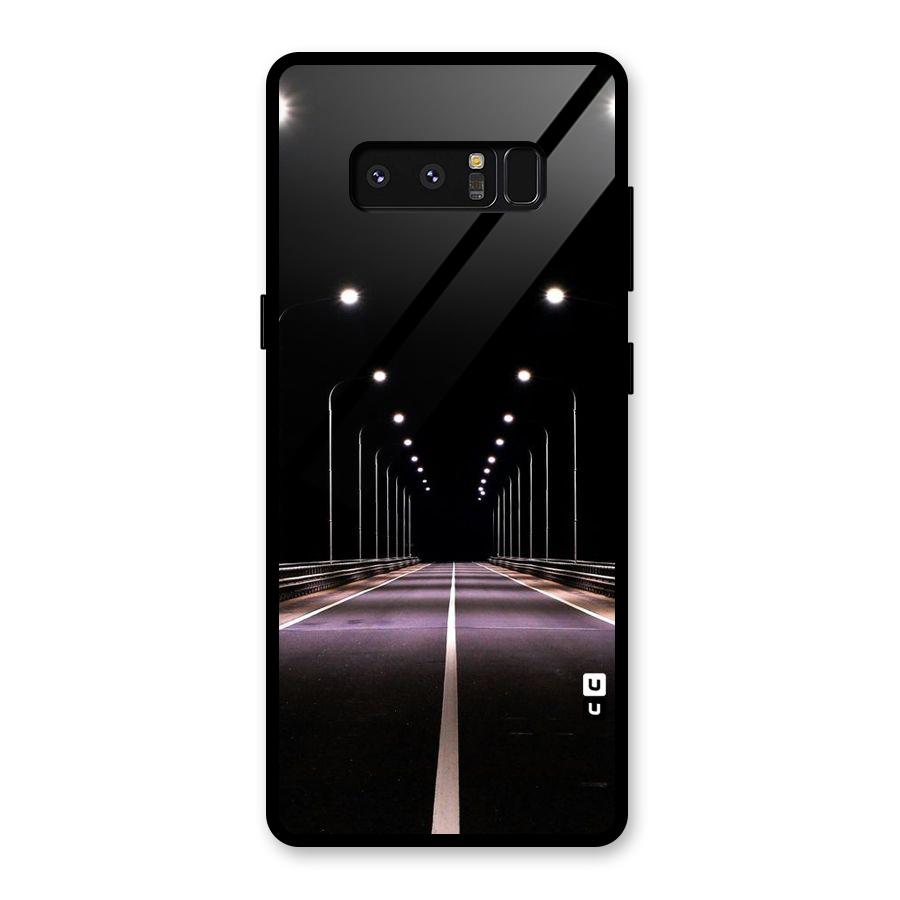 Street Light Glass Back Case for Galaxy Note 8