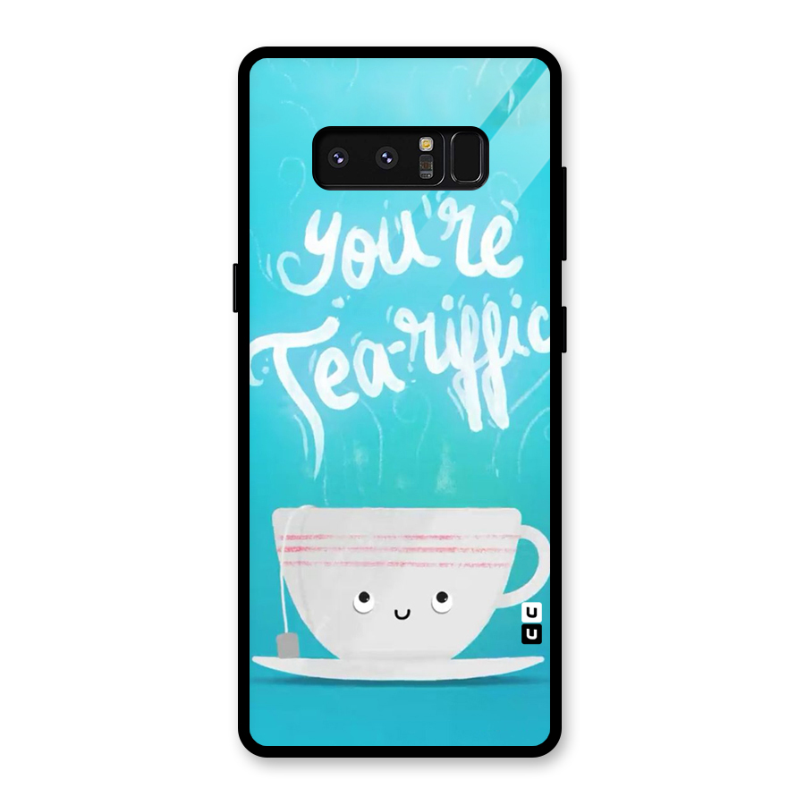 Tea-rific Glass Back Case for Galaxy Note 8