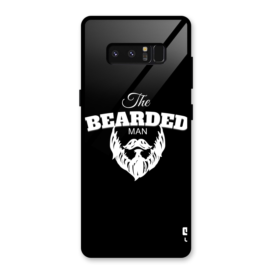 The Bearded Man Glass Back Case for Galaxy Note 8