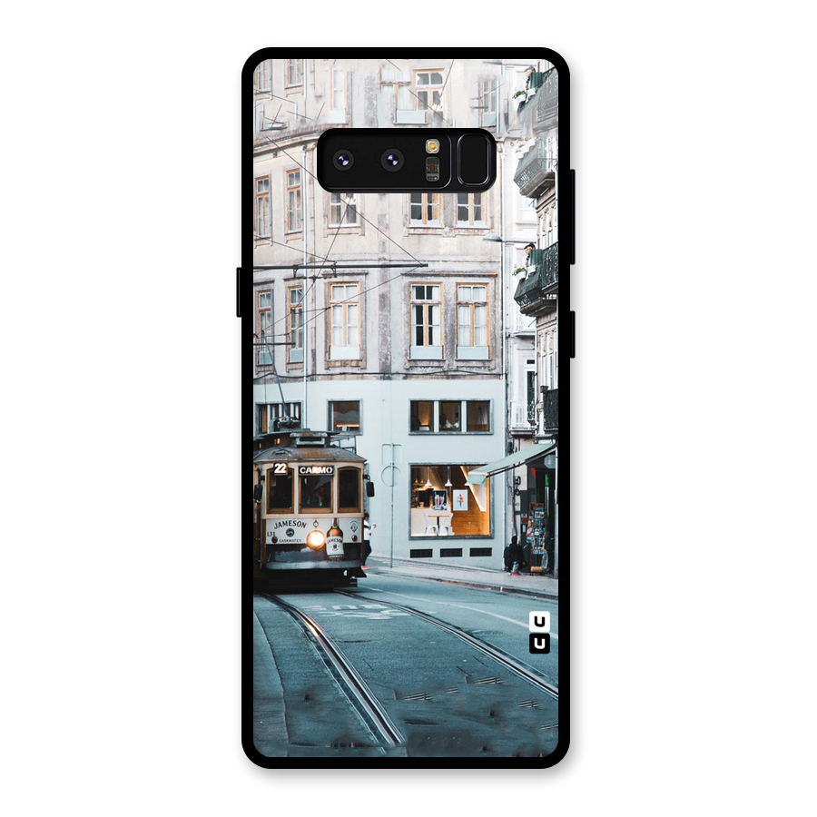 Tramp Train Glass Back Case for Galaxy Note 8