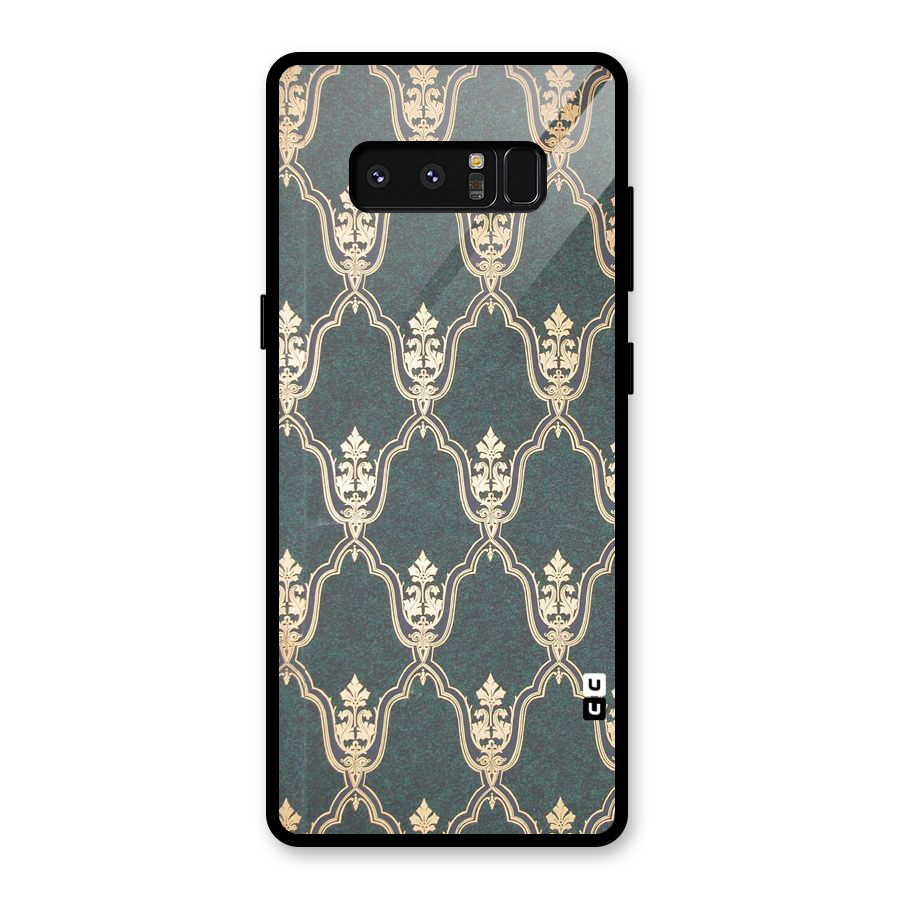 Ultra Beauty Pattern Glass Back Case for Galaxy Note 8