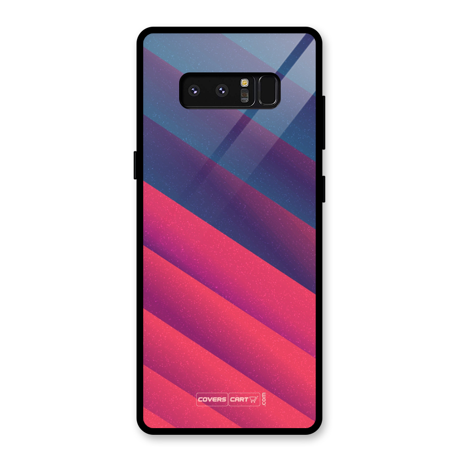 Vibrant Shades Glass Back Case for Galaxy Note 8