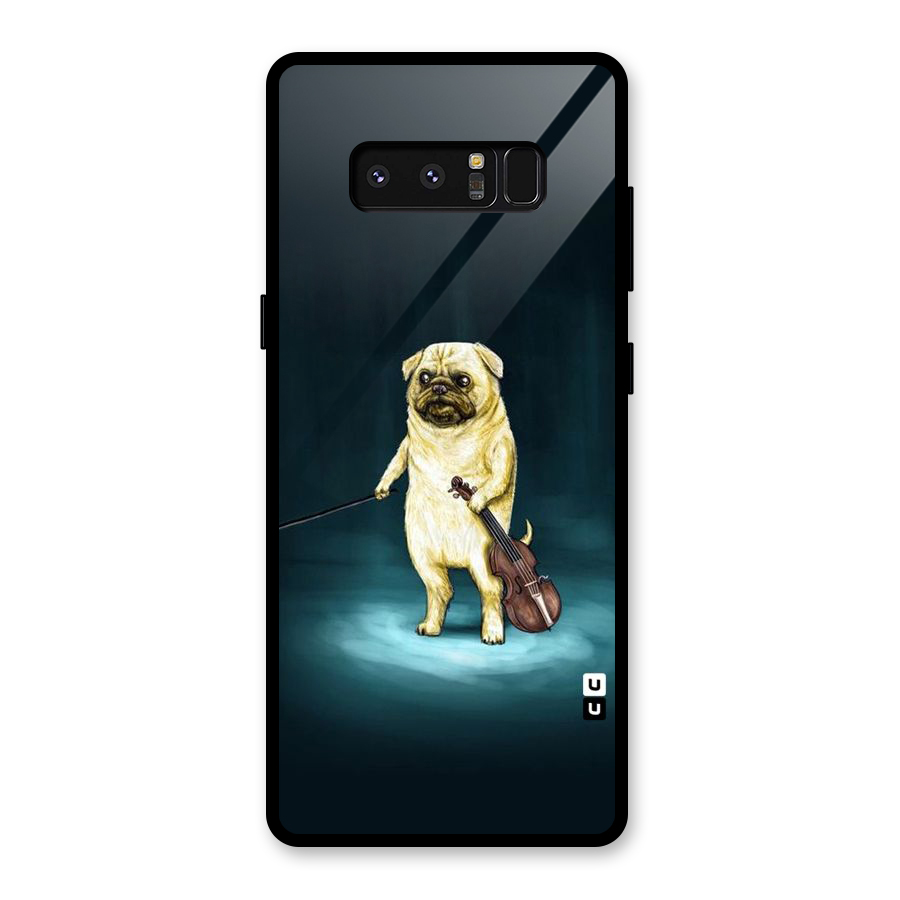 Violin Master Glass Back Case for Galaxy Note 8