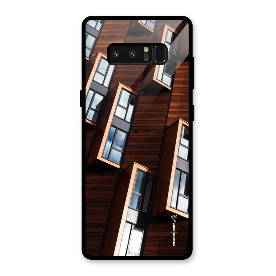 Window Abstract Glass Back Case for Galaxy Note 8