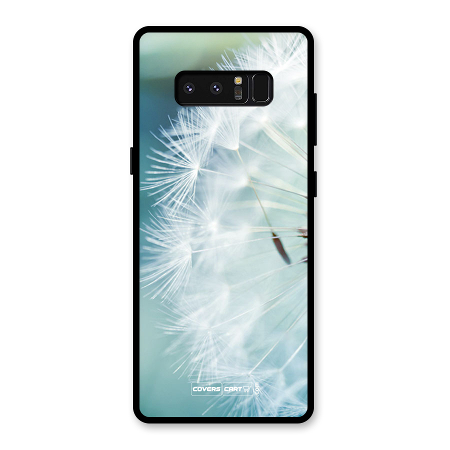Wish Floral Glass Back Case for Galaxy Note 8