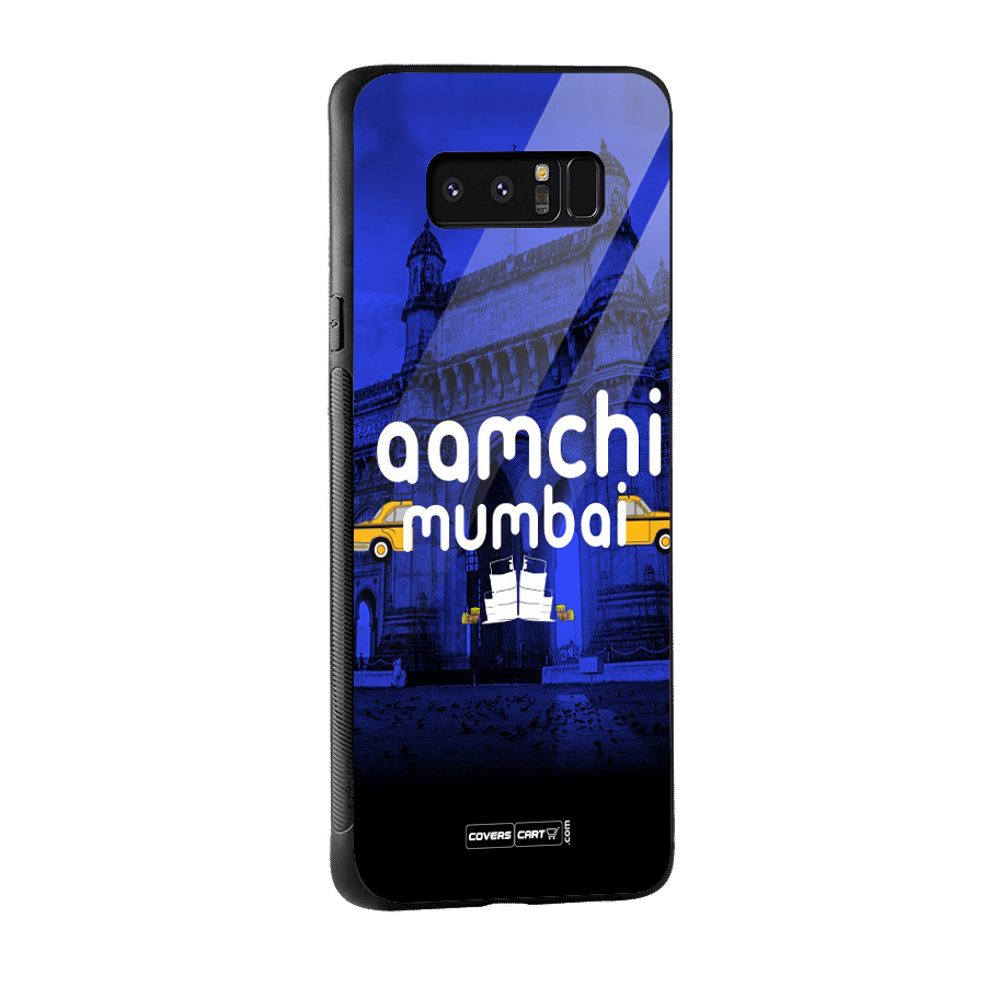 Aamchi Mumbai Glass Back Case for Galaxy Note 8