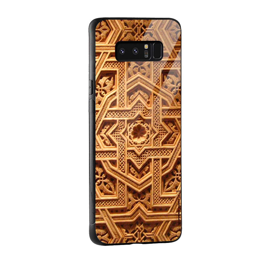 Archaic Wall Glass Back Case for Galaxy Note 8