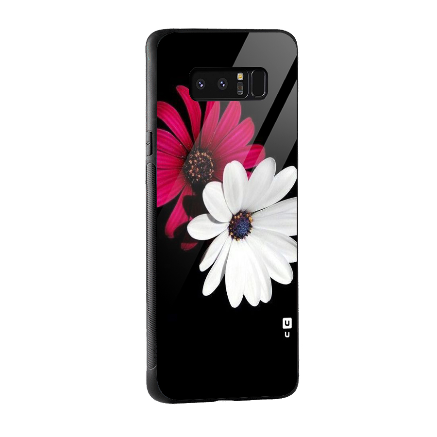 Beautiful Blooming Glass Back Case for Galaxy Note 8