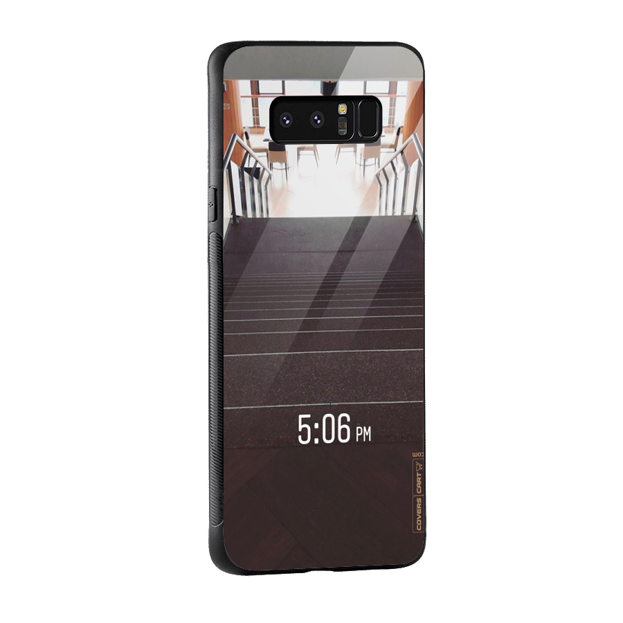 Beautiful Staircase Glass Back Case for Galaxy Note 8