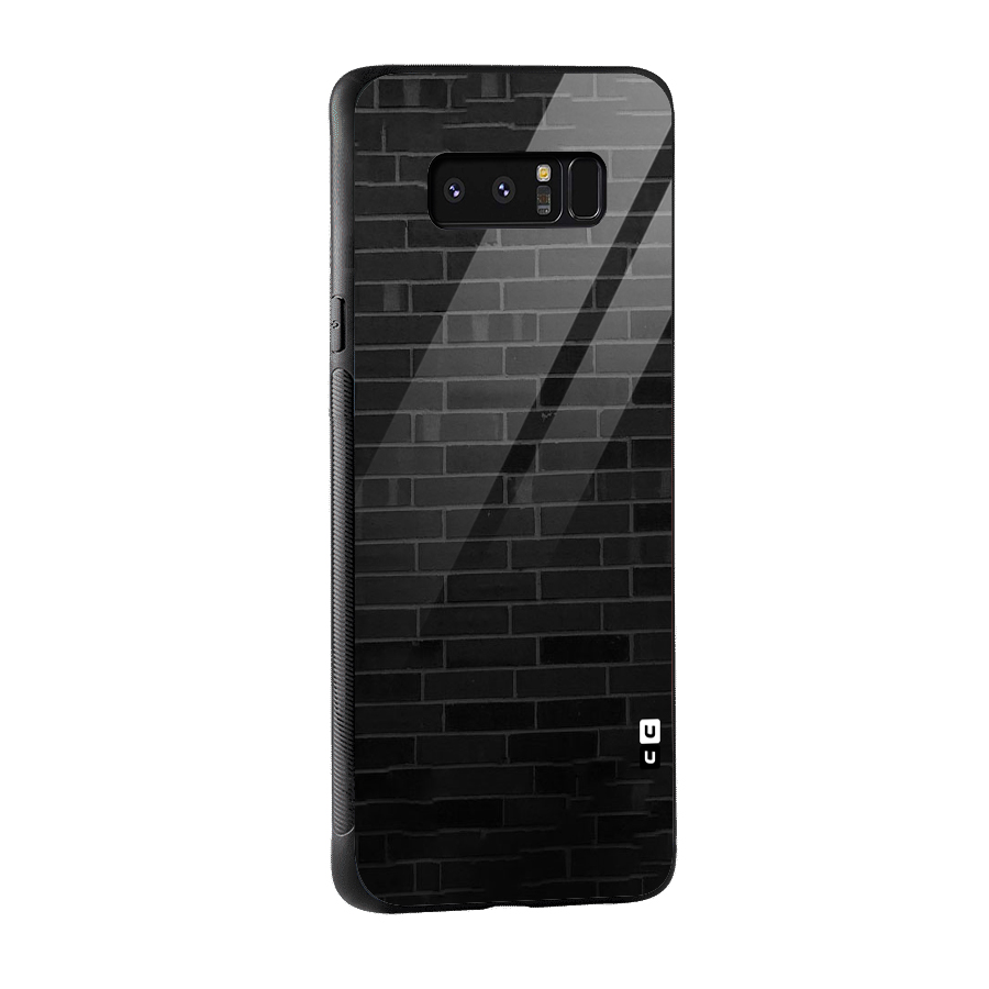 Brick Wall Glass Back Case for Galaxy Note 8