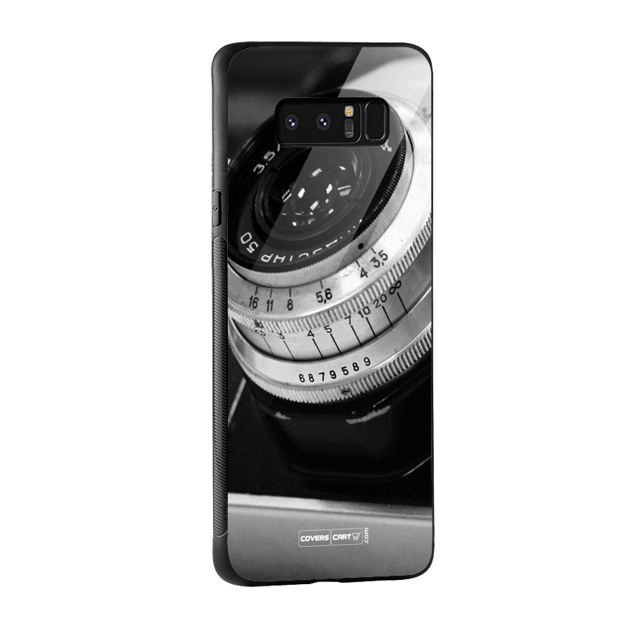Camera Lens Glass Back Case for Galaxy Note 8