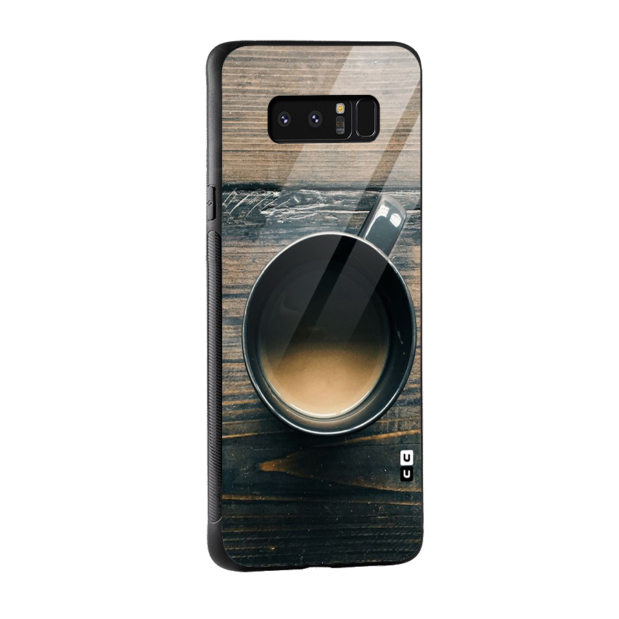 Chai On Wood Glass Back Case for Galaxy Note 8