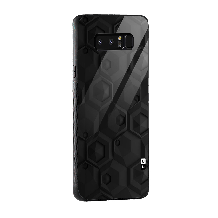 Classic Hexa Glass Back Case for Galaxy Note 8