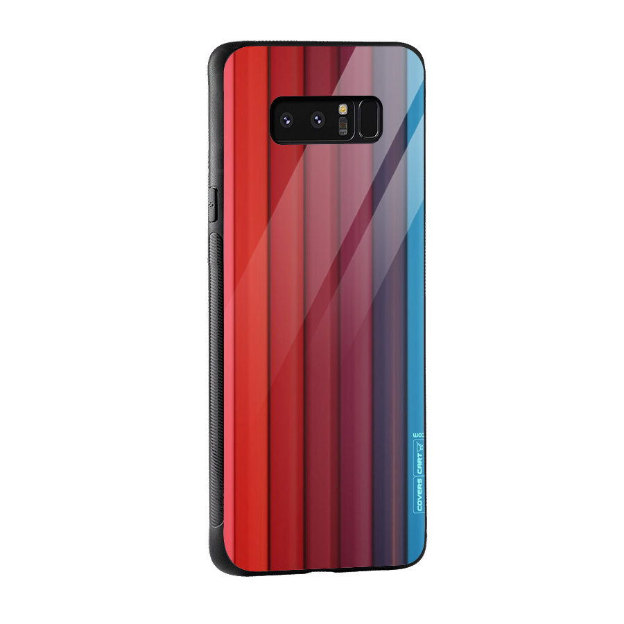 Colour Palette Glass Back Case for Galaxy Note 8