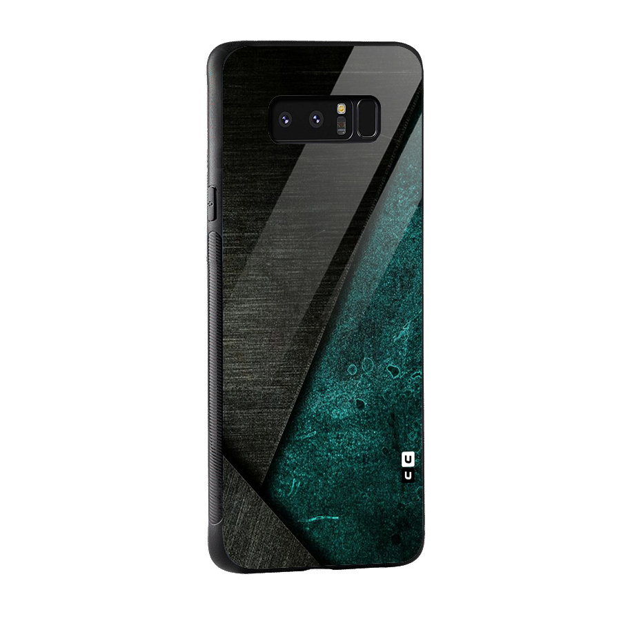 Dark Olive Green Glass Back Case for Galaxy Note 8