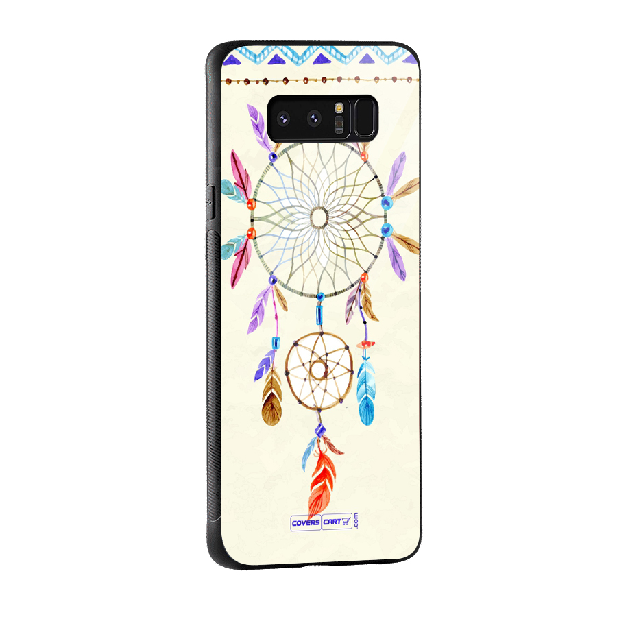 Dream Catcher Glass Back Case for Galaxy Note 8