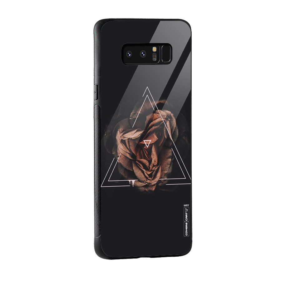 Dusty Rose Glass Back Case for Galaxy Note 8