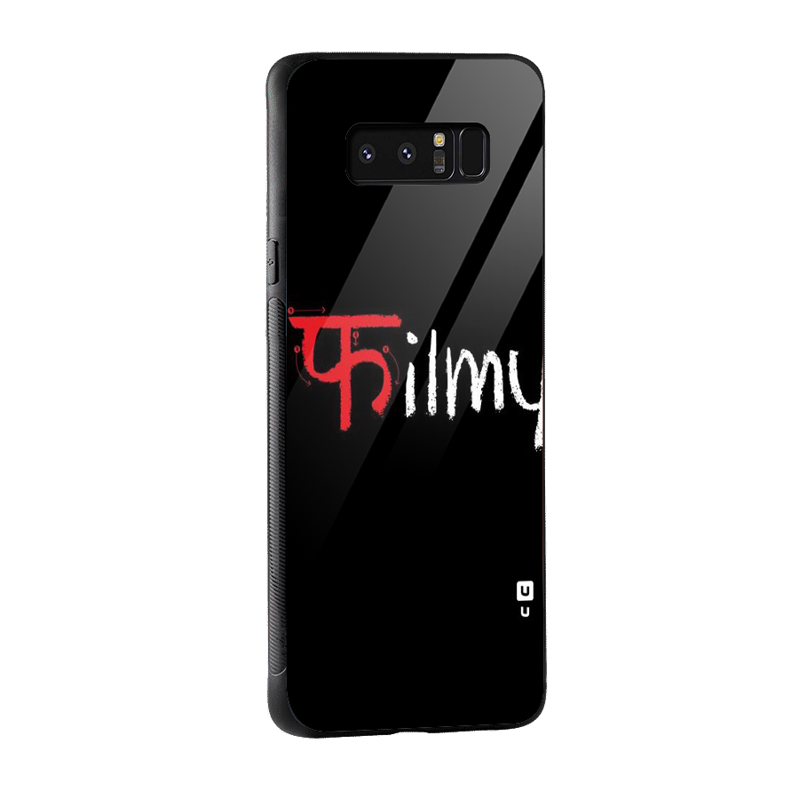 Filmy Glass Back Case for Galaxy Note 8
