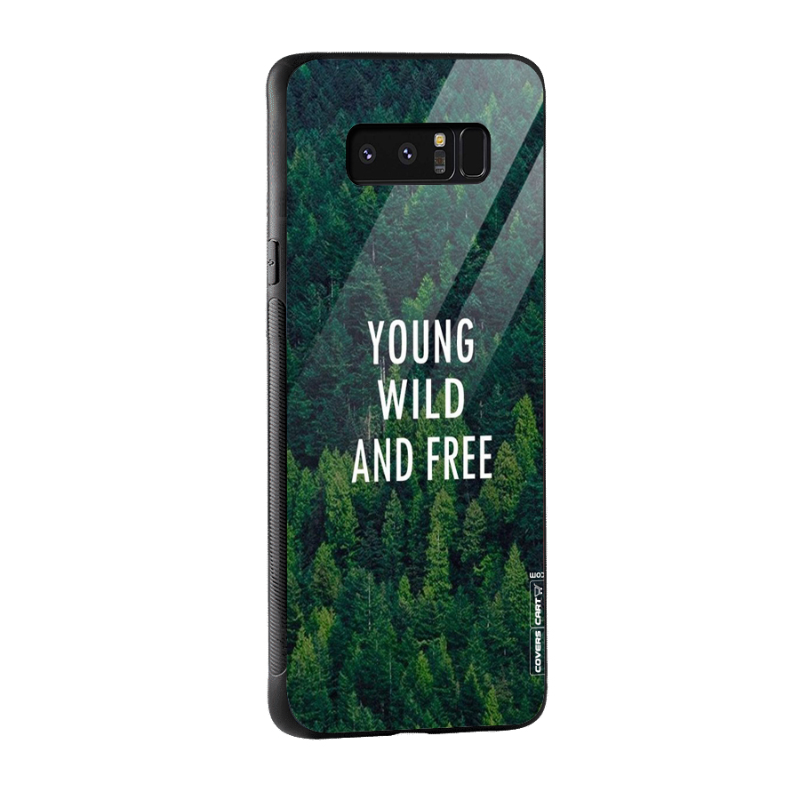 Forest Wanderlust Glass Back Case for Galaxy Note 8