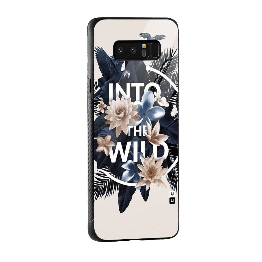 Into The Wild Blue Glass Back Case for Galaxy Note 8
