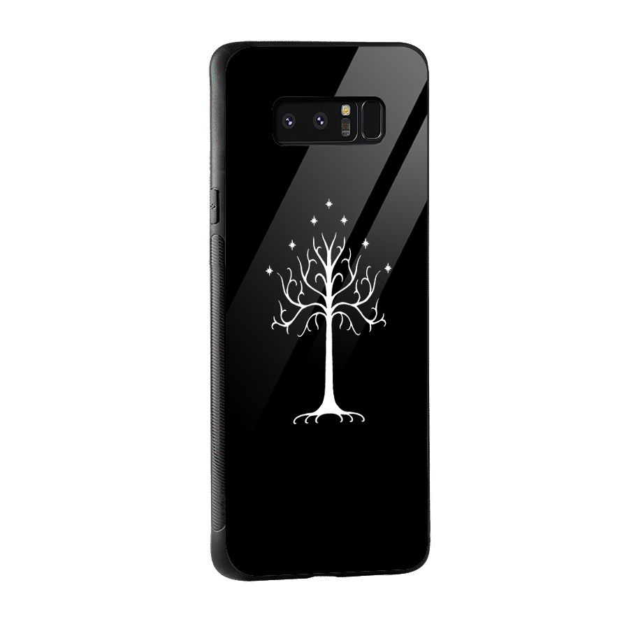 Magic Tree Glass Back Case for Galaxy Note 8