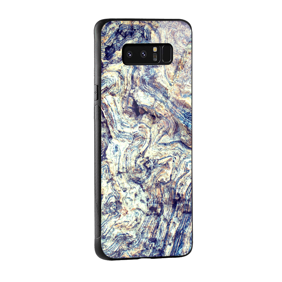 Marble Pattern Glass Back Case for Galaxy Note 8