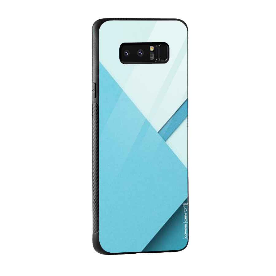 Material Design Glass Back Case for Galaxy Note 8
