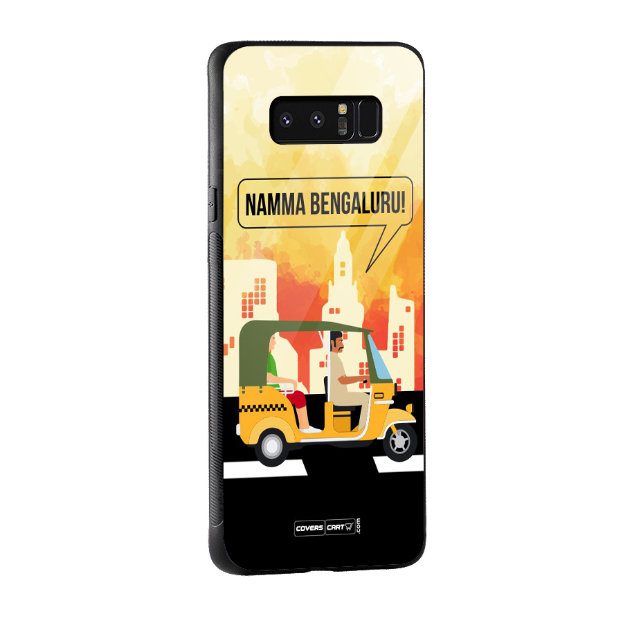 Namma Bengaluru Glass Back Case for Galaxy Note 8